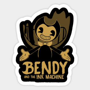 Playera Bendy And Ink Machine, Bendi, Boris, Sammy Lawrence Sticker